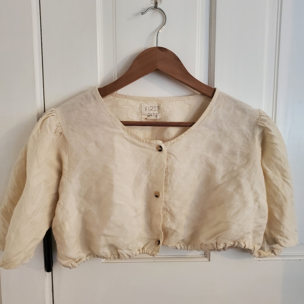 First Rite Jude Top In Cream - Picture 3 of 4